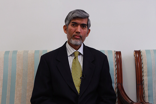 孟加拉國駐華大使卡里姆接受人民網強國論壇專訪(黃玉琦 攝)