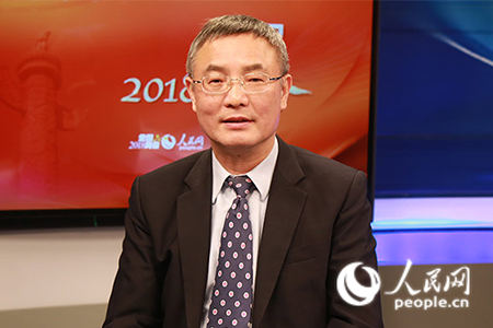 全國人大常委會副委員長、民進中央主席蔡達峰(人民網記者王喆 攝)