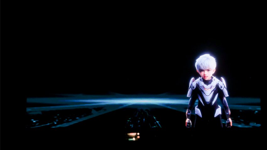 人民網原創虛擬主持人白澤。主辦方供圖