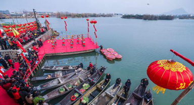 水鄉傳統社戲迎新春